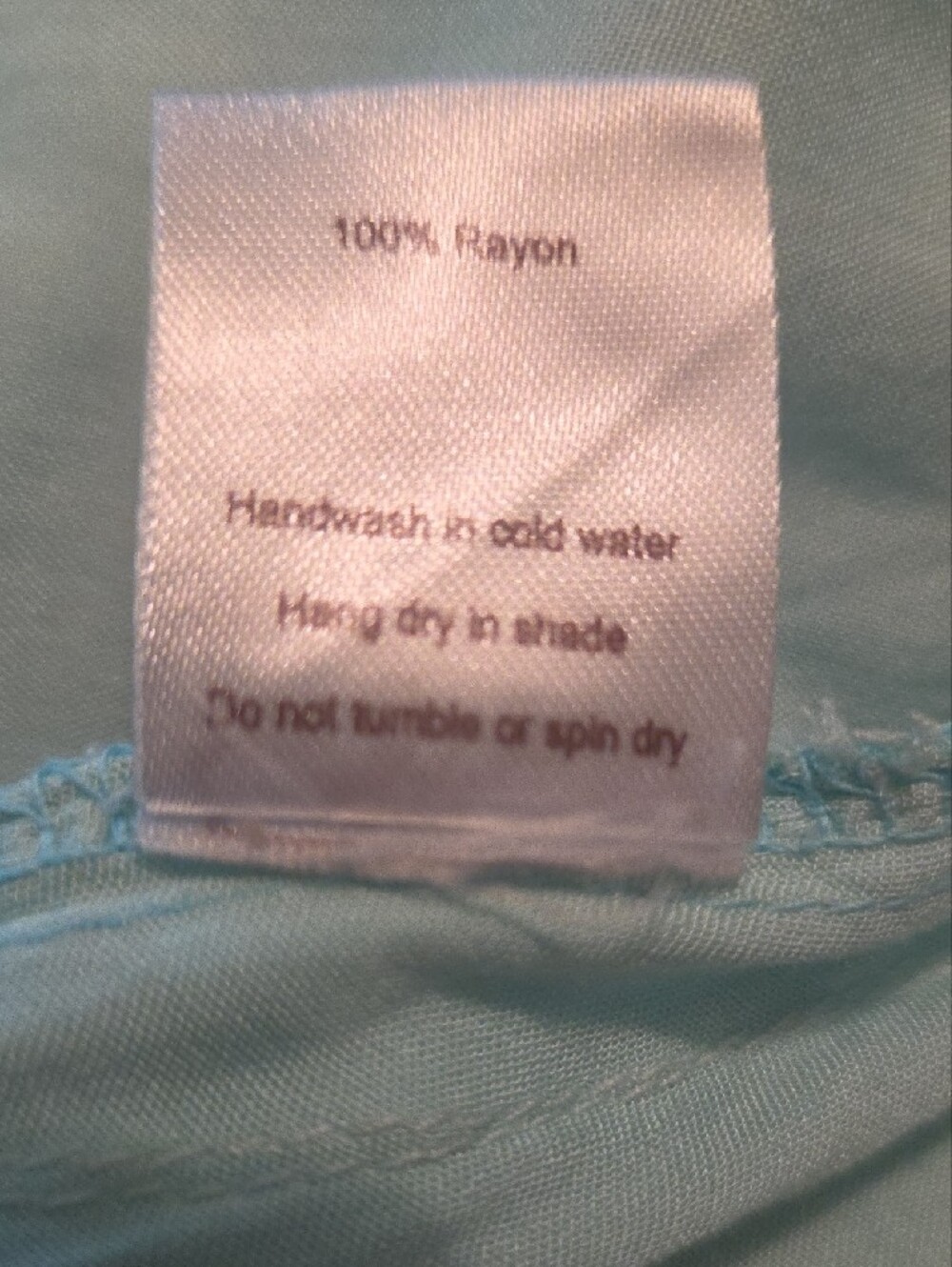 Tiare Hawaii Seafoam Ombre Maxi Tropical Boho Goddess Dress Sz M/L - Picture 13 of 14